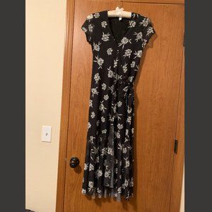 & Other Stories Midi Wrap dress